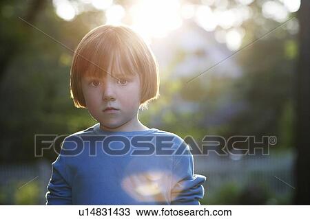 Portrait of girl (5-6) outdoors View Large Photo Image Stock Image - Portrait of girl (5-6) outdoors. Fotosearch