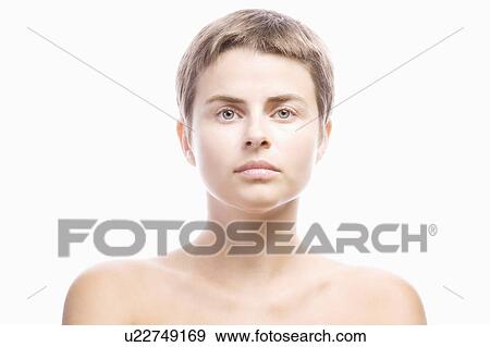 Portrait of young woman View Large Photo Image Stock Photo - Portrait of young woman. Fotosearch