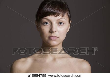 Portrait of young woman View Large Photo Image Stock Photography - Portrait of young woman. Fotosearch
