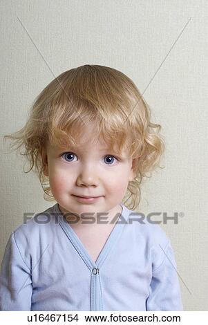 Studio portrait of boy (1-2 years) View Large Photo Image Picture - Studio portrait of boy (1-2 years). Fotosearch