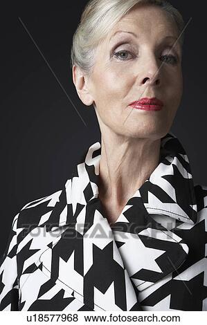 Stylish Senior Woman View Large Photo Image Stock Photo - Stylish Senior Woman. Fotosearch