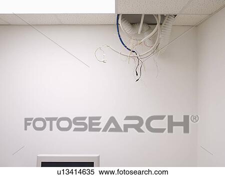 Tangled Hanging from Office Ceiling View Large Photo Image Stock Photography - Tangled Hanging from Office Ceiling. Fotosearch