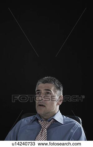 Stock Image - Worried Businessman. Fotosearch