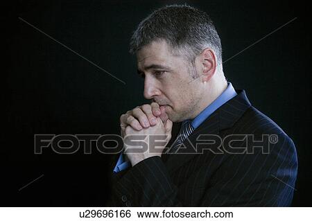 Stock Photograph - Worried Businessman. Fotosearch
