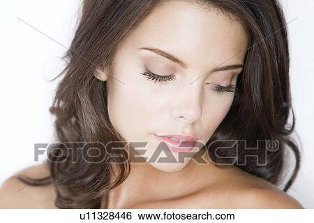 Stock Photograph - Young Woman. Fotosearch