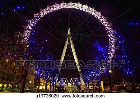 BA's London Eye on the Thames in London. View Large Photo Image Stock Image - BA's London Eye on the Thames in London.. Fotosearch