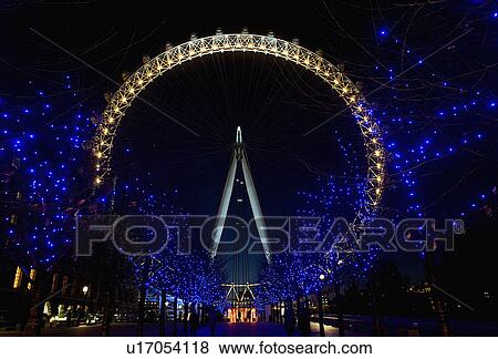 BA's London Eye on the Thames in London. View Large Photo Image Stock Photo - BA's London Eye on the Thames in London.. Fotosearch