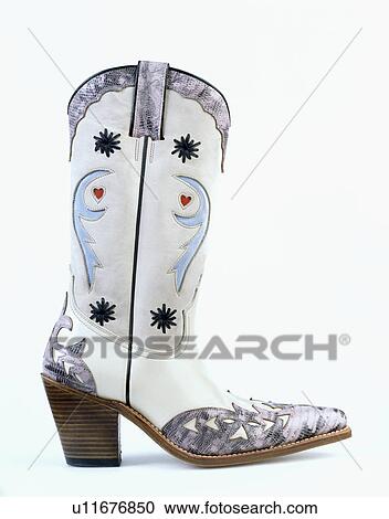 Close-up of appliqued leather cowboy boots View Large Photo Image Stock Image - Close-up of appliqued leather cowboy boots. Fotosearch