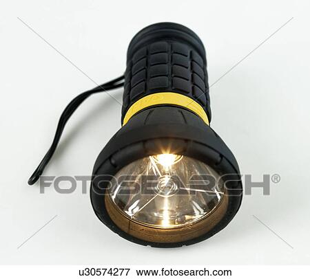 Close-up of black torch View Large Photo Image Stock Photo - Close-up of black torch. Fotosearch