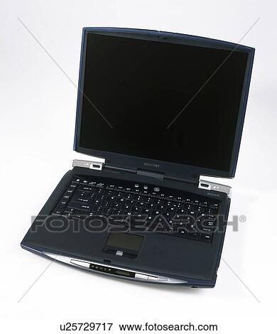 Close-up of black Toshiba lap-top computer View Large Photo Image Stock Photo - Close-up of black Toshiba lap-top computer. Fotosearch