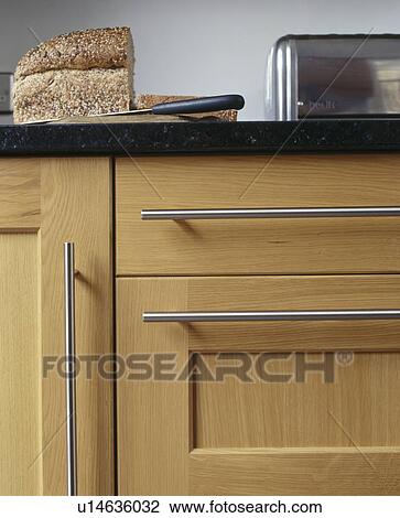 Close-up of bread on modern worktop View Large Photo Image Stock Image - Close-up of bread on modern worktop. Fotosearch