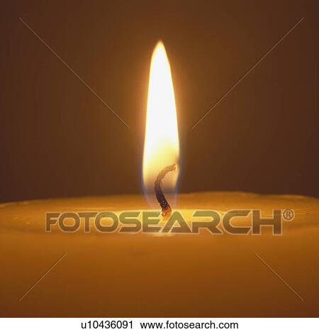 Close-up of candle flame View Large Photo Image Stock Image - Close-up of candle flame. Fotosearch