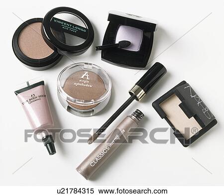 Close-up of cosmetics View Large Photo Image Stock Photography - Close-up of cosmetics. Fotosearch