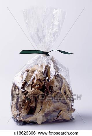 Close-up of dried fruit in cellophane bag View Large Photo Image Stock Photograph - Close-up of dried fruit in cellophane bag. Fotosearch