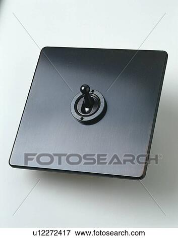 Close-up of electric light-switch View Large Photo Image Stock Photo - Close-up of electric light-switch. Fotosearch