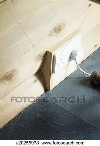 Close-up of electric plug socket View Large Photo Image Stock Photo - Close-up of electric plug socket. Fotosearch