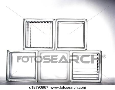 Close-up of glass bricks View Large Photo Image Stock Photo - Close-up of glass bricks. Fotosearch