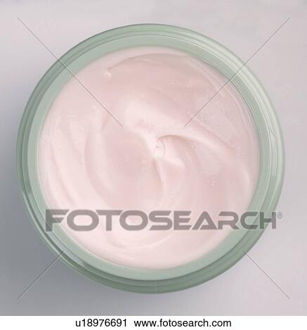 Close-up of jar of facecream View Large Photo Image Stock Image - Close-up of jar of facecream. Fotosearch