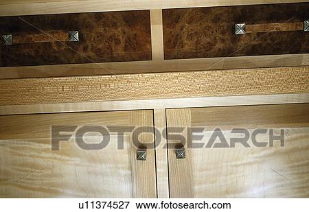 Close-up of kitchen cupboard View Large Photo Image Stock Photo - Close-up of kitchen cupboard. Fotosearch