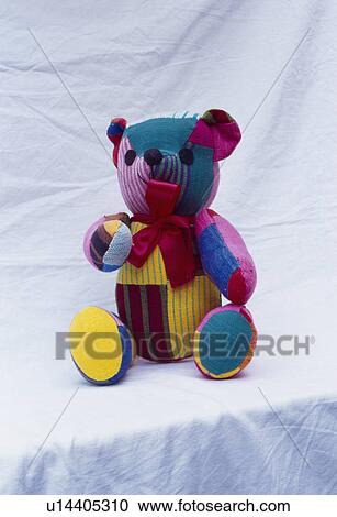 patchwork teddy bear