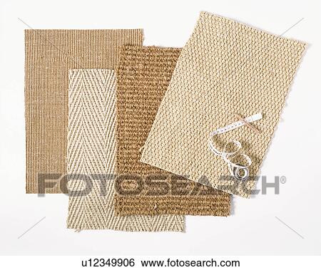 Close-up of samples of sisal and seagrass carpet View Large Photo Image Stock Photograph - Close-up of samples of sisal and seagrass carpet. Fotosearch