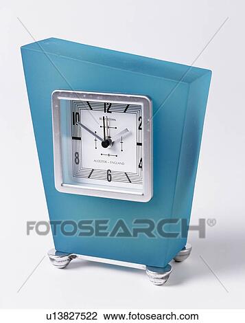 Close-up of thirties-style clock with turquoise plastic frame View Large Photo Image Stock Image - Close-up of thirties-style clock with turquoise plastic frame. Fotosearch