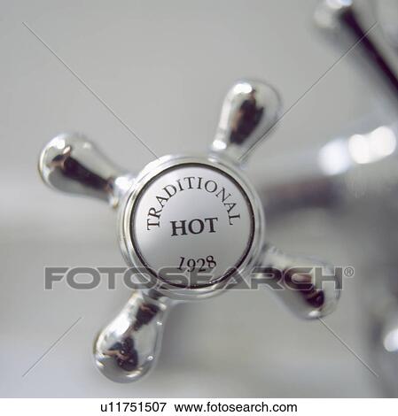 Close-up of traditional chrome tap viewed from above View Large Photo Image Stock Photo - Close-up of traditional chrome tap viewed from above. Fotosearch