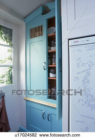 Close-up of turquoise storage cupboard View Large Photo Image Stock Image - Close-up of turquoise storage cupboard. Fotosearch