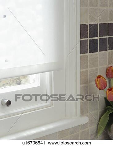 Close-up of white blind on window View Large Photo Image Stock Image - Close-up of white blind on window. Fotosearch