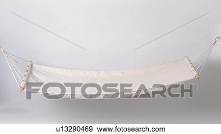 Close-up of white cotton hammock View Large Photo Image Stock Photo - Close-up of white cotton hammock. Fotosearch