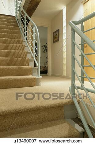 Cream carpet in hall View Large Photo Image Stock Photo - Cream carpet in hall. Fotosearch