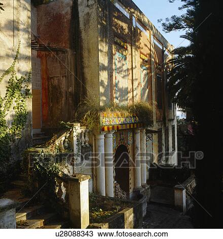 Dilapidated exterior of house in France View Large Photo Image Stock Image - Dilapidated exterior of house in France. Fotosearch