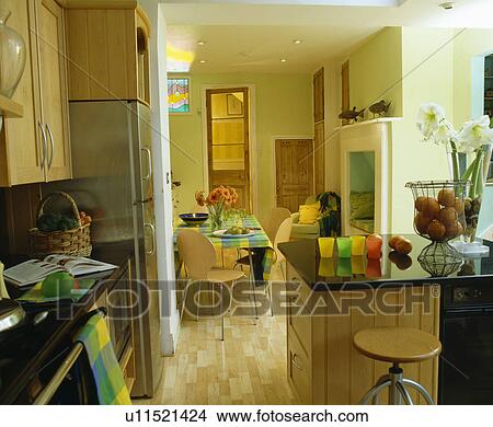 Modern kitchen dining room View Large Photo Image Picture - Modern kitchen dining room. Fotosearch