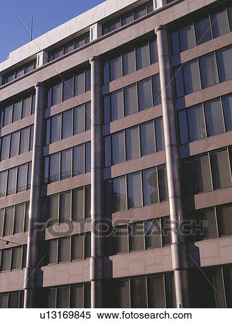 Modern office building View Large Photo Image Stock Photography - Modern office building. Fotosearch