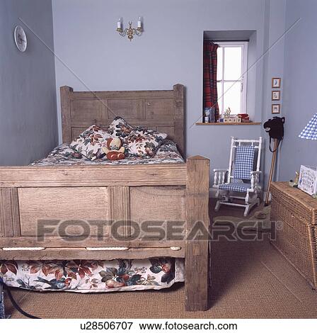 grey childrens bed