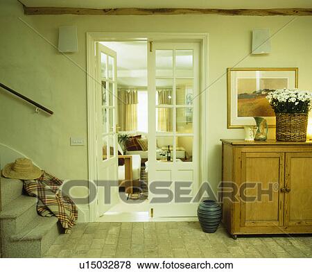 Traditional cream hall View Large Photo Image Stock Photo - Traditional cream hall. Fotosearch