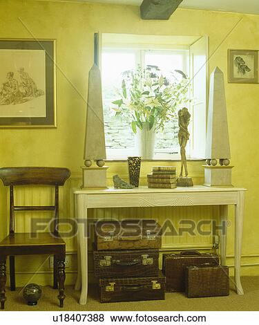 Stock Photo - Traditional cream hall. Fotosearch