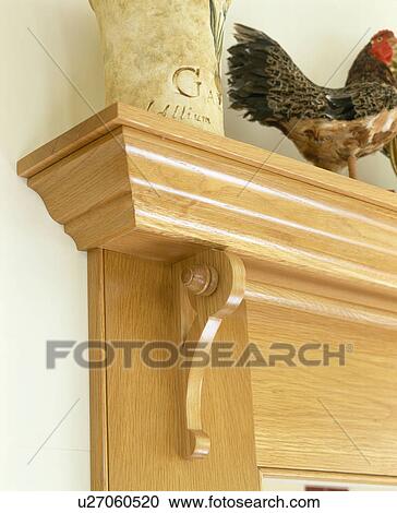 Close-up of carved wooden shelf View Large Photo Image Stock Image - Close-up of carved wooden shelf. Fotosearch
