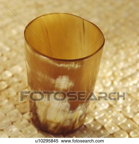 Stock Photography - Close-up of horn beaker. Fotosearch