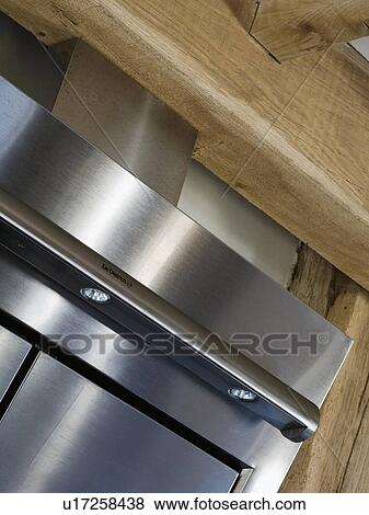Close-up of stainless-steel extractor View Large Photo Image Stock Photo - Close-up of stainless-steel extractor. Fotosearch