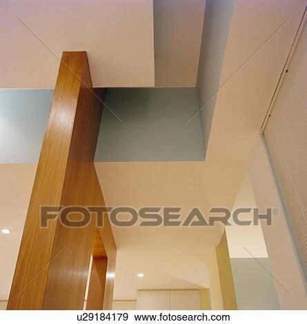Stock Photo - Close-up of white architectural ceiling. Fotosearch