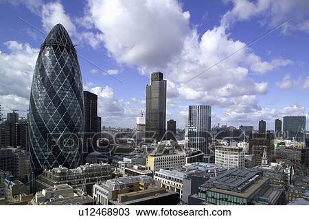 London Skyline towards The Gherkin View Large Photo Image Stock Image - London Skyline towards The Gherkin. Fotosearch