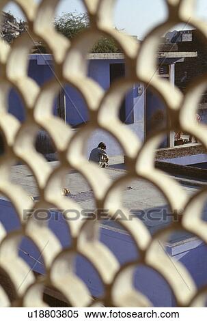 Looking through marble grill on Rajastani window View Large Photo Image Stock Photography - Looking through marble grill on Rajastani window. Fotosearch