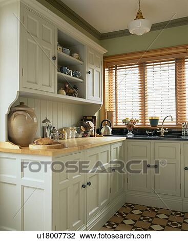 pastel wooden kitchen