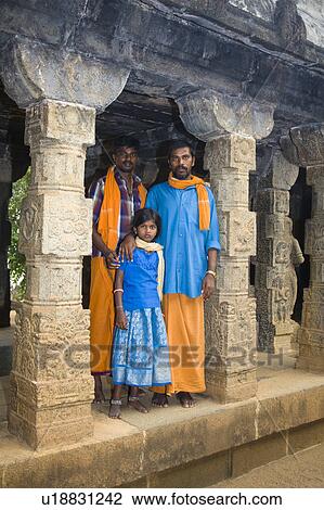 Stock Image - Tourists at Padmanabhapuram Palace, Padmanabhapuram, near Thuckalay, Tamil Nadu, India. Fotosearch