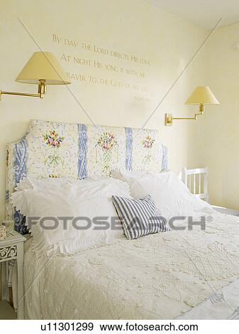 Traditional cream country bedroom View Large Photo Image Stock Photo - Traditional cream country bedroom. Fotosearch
