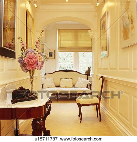 Stock Photo - Traditional cream hall. Fotosearch