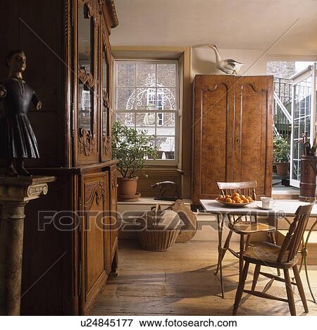 Antique furniture in townhouse dining room View Large Photo Image Stock Photo - Antique furniture in townhouse dining room. Fotosearch