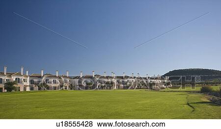 Stock Photo - Arcos de la frontera Golf course Southern Spain. Fotosearch