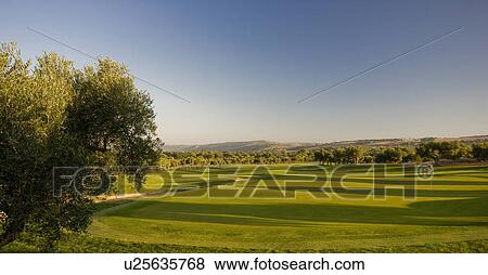 Stock Photo - Arcos de la frontera Golf course Southern Spain. Fotosearch